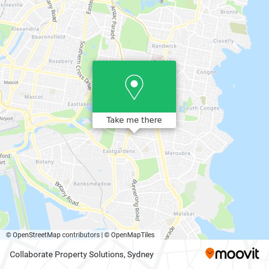 Collaborate Property Solutions map