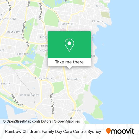 Mapa Rainbow Children's Family Day Care Centre