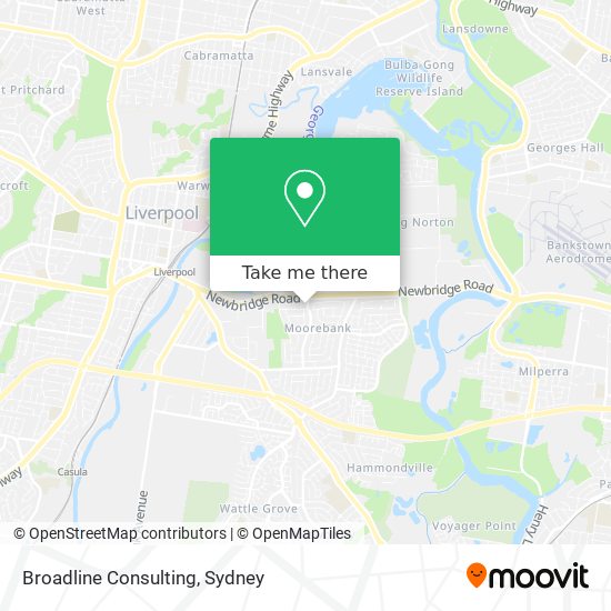 Broadline Consulting map