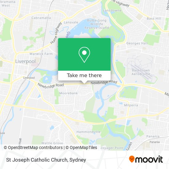 Mapa St Joseph Catholic Church