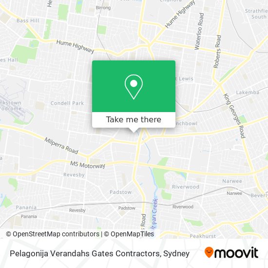 Pelagonija Verandahs Gates Contractors map