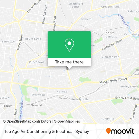 Ice Age Air Conditioning & Electrical map