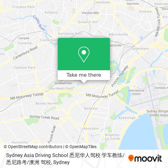 Sydney Asia Driving School 悉尼华人驾校 学车教练 / 悉尼路考 / 澳洲 驾校 map