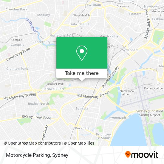 Motorcycle Parking map