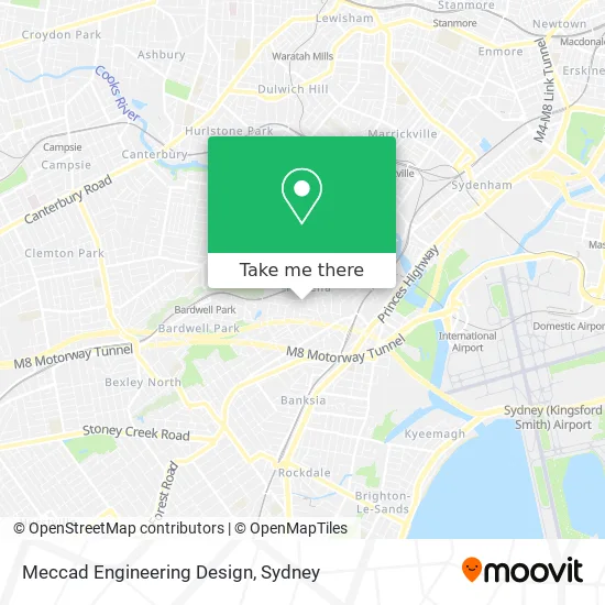 Meccad Engineering Design map