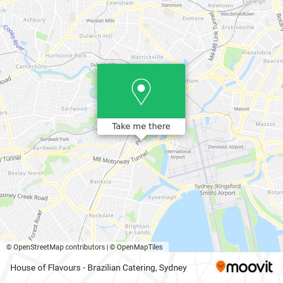 House of Flavours - Brazilian Catering map