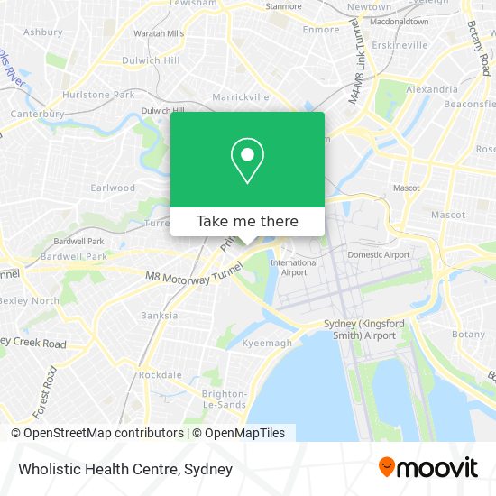 Wholistic Health Centre map