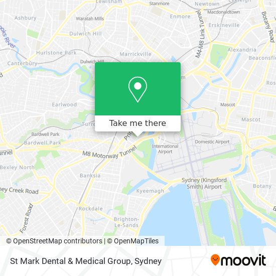 Mapa St Mark Dental & Medical Group