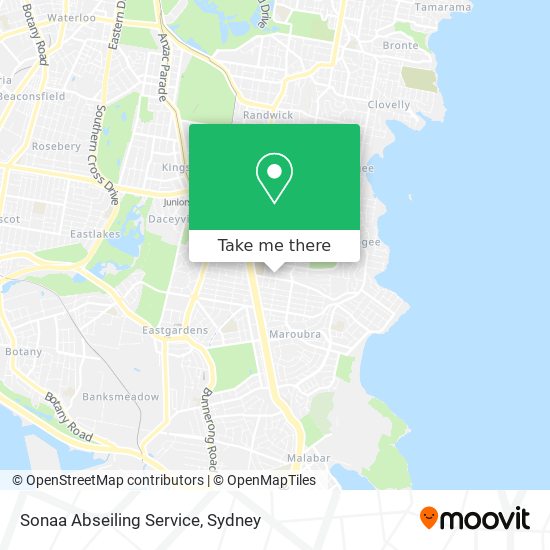 Sonaa Abseiling Service map