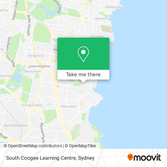 South Coogee Learning Centre map