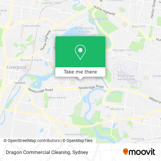 Dragon Commercial Cleaning map