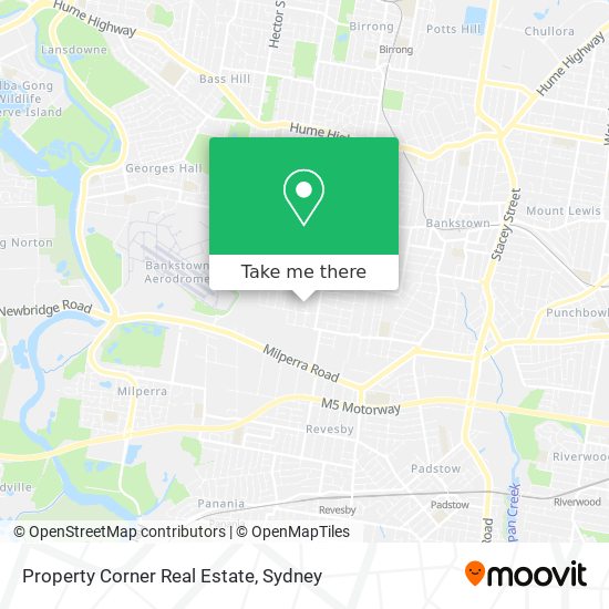 Property Corner Real Estate map