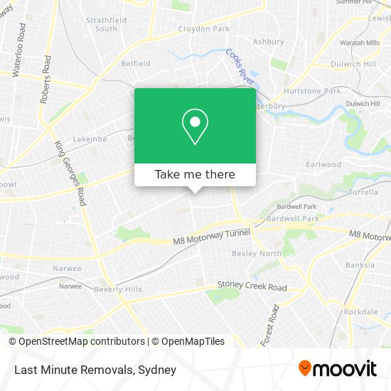 Last Minute Removals map