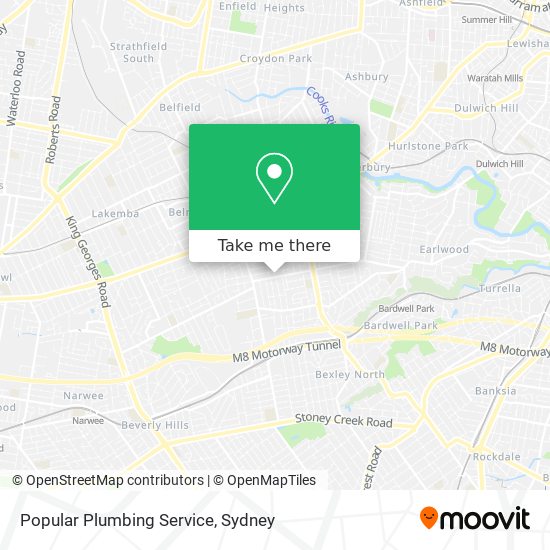 Popular Plumbing Service map