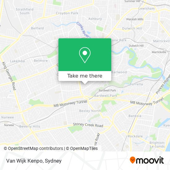 Van Wijk Kenpo map