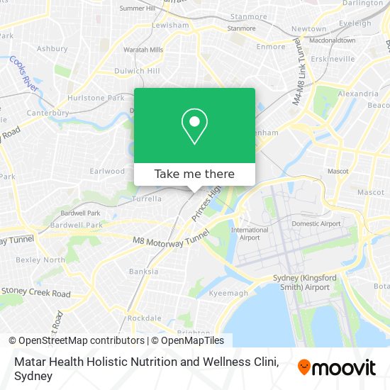 Matar Health Holistic Nutrition and Wellness Clini map