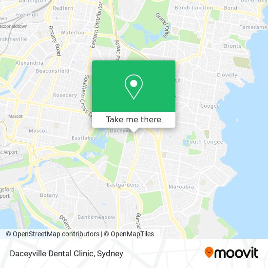 Daceyville Dental Clinic map