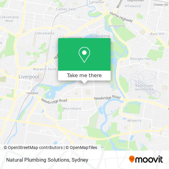 Natural Plumbing Solutions map