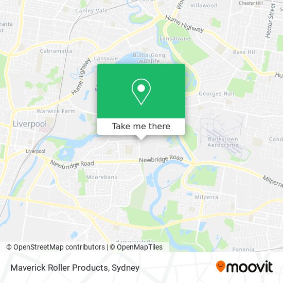 Maverick Roller Products map