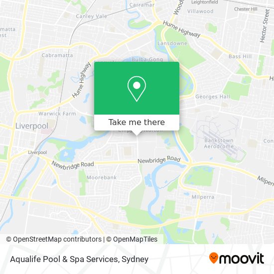 Aqualife Pool & Spa Services map