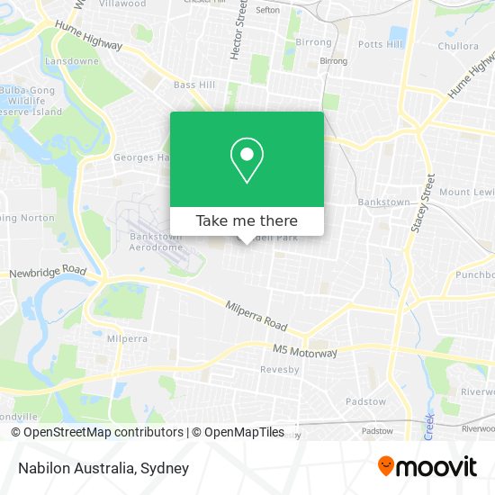 Nabilon Australia map