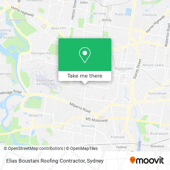 Elias Boustani Roofing Contractor map