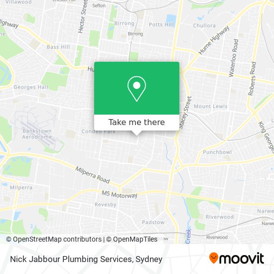 Nick Jabbour Plumbing Services map