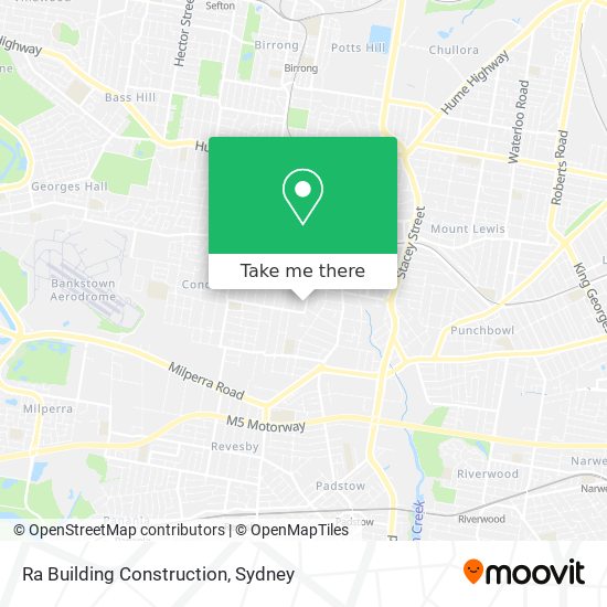 Ra Building Construction map