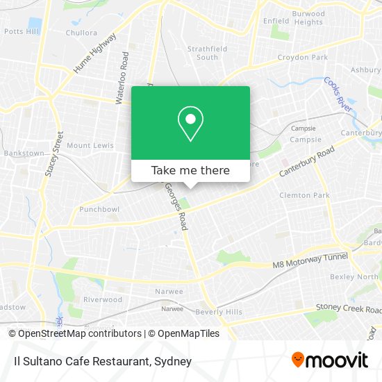 Il Sultano Cafe Restaurant map