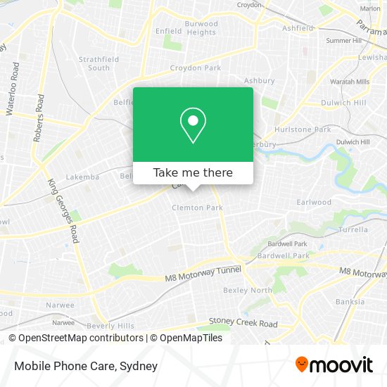Mobile Phone Care map