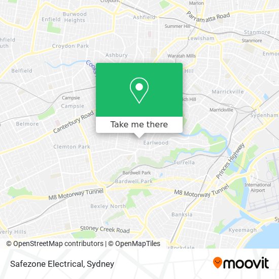 Safezone Electrical map