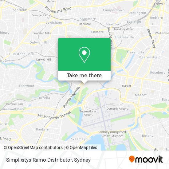 Simplixitys Ramo Distributor map