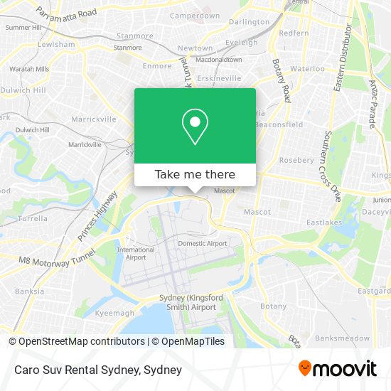 Mapa Caro Suv Rental Sydney