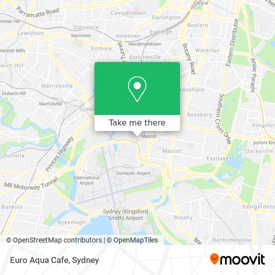 Euro Aqua Cafe map