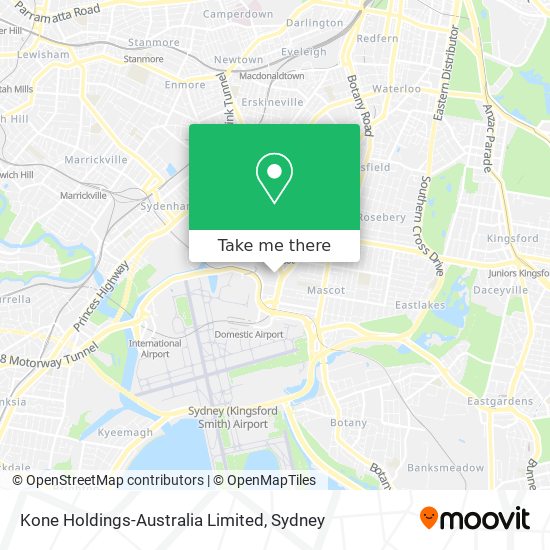 Kone Holdings-Australia Limited map