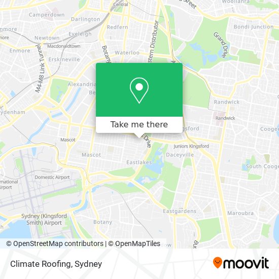 Climate Roofing map