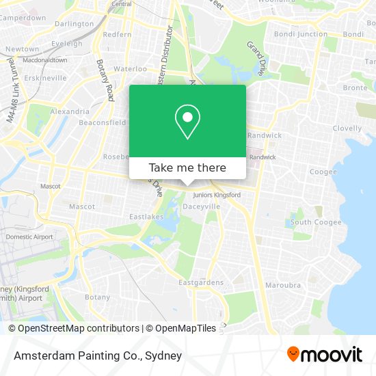 Amsterdam Painting Co. map