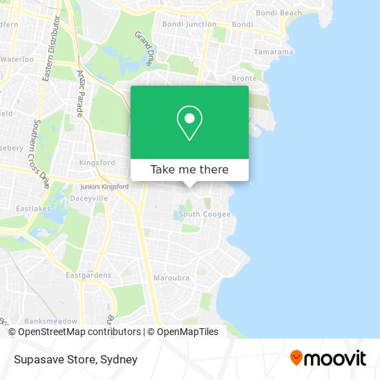 Supasave Store map