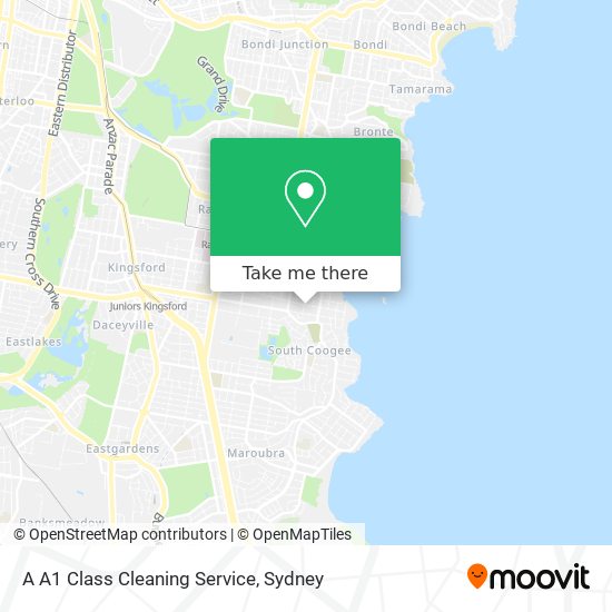 A A1 Class Cleaning Service map
