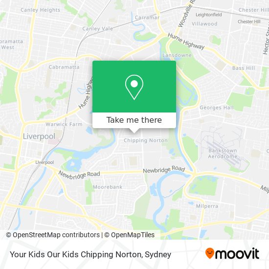 Mapa Your Kids Our Kids Chipping Norton