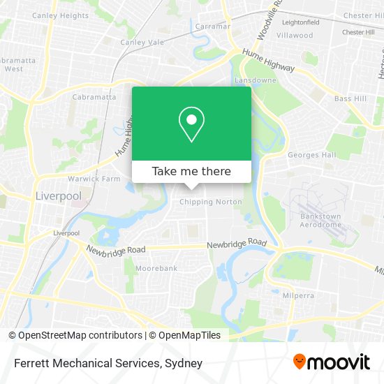 Ferrett Mechanical Services map