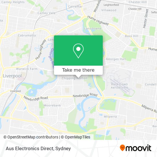 Aus Electronics Direct map