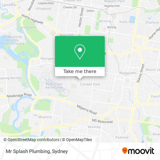 Mr Splash Plumbing map