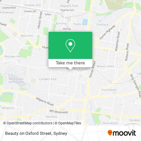 Mapa Beauty on Oxford Street