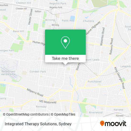 Integrated Therapy Solutions map