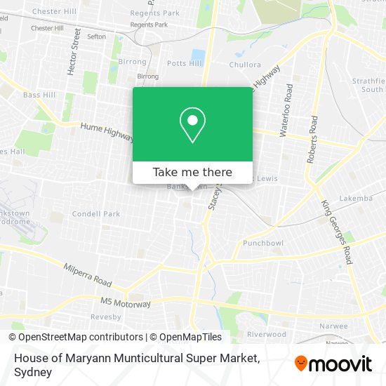 House of Maryann Munticultural Super Market map