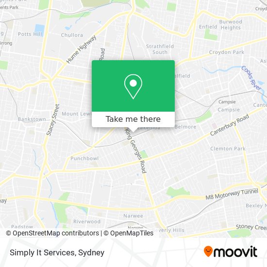 Simply It Services map