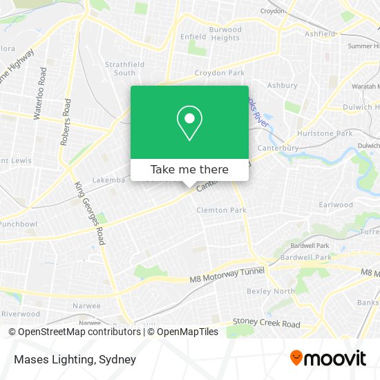 Mases Lighting map