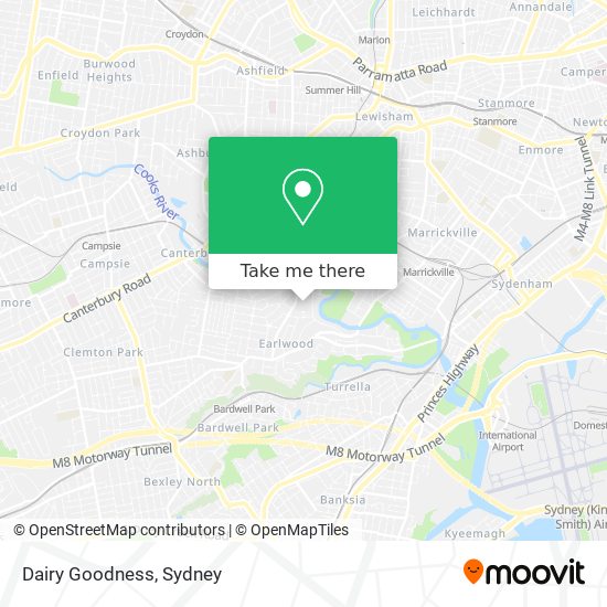 Dairy Goodness map