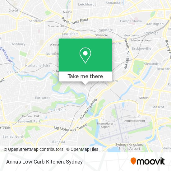 Anna's Low Carb Kitchen map